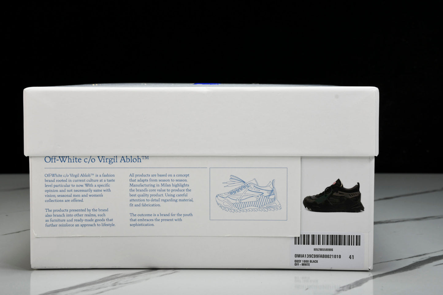 Off-White ODSY-1000 'Black'