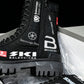 Вalenciaga Combat Strike Boot 'Black Logos'