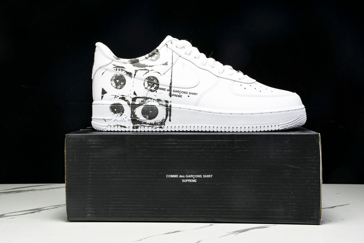 AF1 x Comme des Garcons SHIRT x Supreme 'Eyes'
