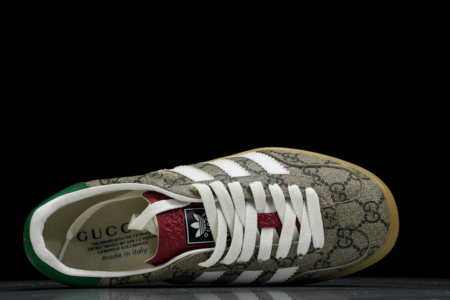 Guссi x Gazelle 'Beige GG Monogram'
