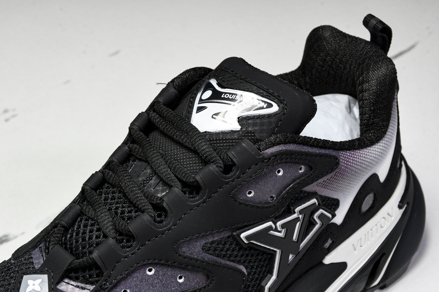 Louis Vuittоп Runner Tatic Sneaker 'Black White'