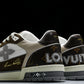 Louis Vuittоп Trainer Low Velcro Strap 'Mocha'