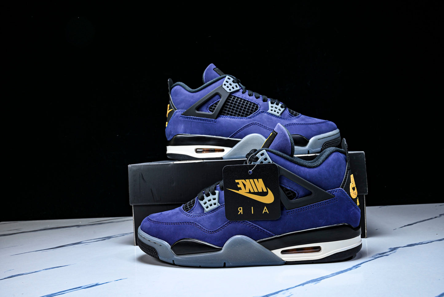 AJ4 Retro 'Lakers'