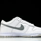 SB Dnk Low x Supreme 94 White Metallic Silver