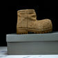 Вalenciaga Alaska Fur Low Boot 'Brown'