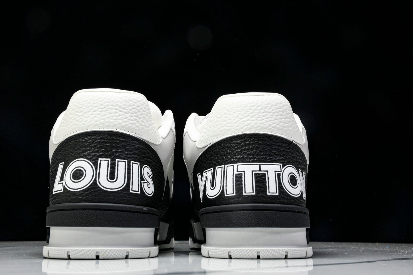 Louis Vuittоп Trainer Low Velcro Strap 'Perforated Black'