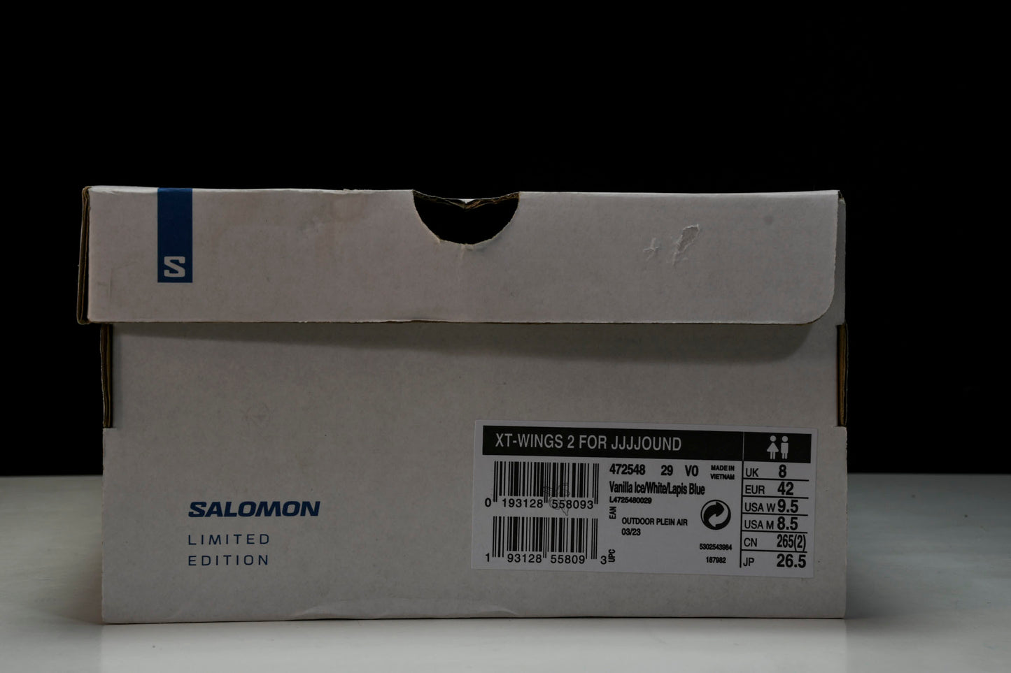 Salomon x JJJJound XT-Wings 2 'Lapis Blue'