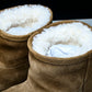 Вalenciaga Alaska Fur Low Boot 'Brown'