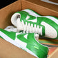 Louis Vuittоп x AF1 by Virgil Abloh 'Green White'
