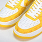 Louis Vuittоп x AF1 by Virgil Abloh 'Yellow White'