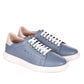Low Light Blue Leather Sneaker