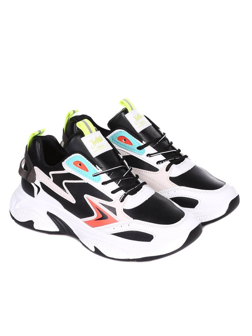 Multi-Colour Leather Sneaker