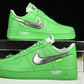 Off-White AF1 ‘Light Green Spark’