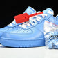 Off-White AF1 MCA University Blue