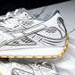 Вottega Veneta Orbit Sneaker 'White Silver Gum'