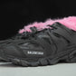 Track Trainer 'Faux Fur - Black Pink'