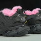 Track Trainer 'Faux Fur - Black Pink'