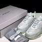 Triple S Sneaker "Pearl Grey Clear Sole"