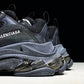 Triple S Sneaker "Triple Black Clear Sole"