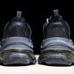 Triple S Sneaker "Triple Black Clear Sole"