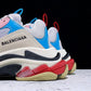 Triple S Sneaker "White Blue Pink"